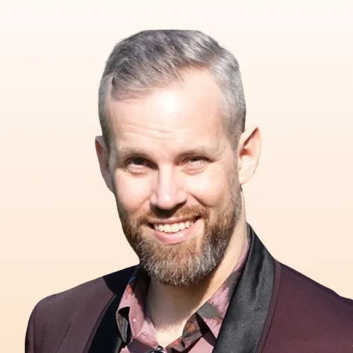 Joakim Bergman, product owner and designer of the event management platform Eventscript.